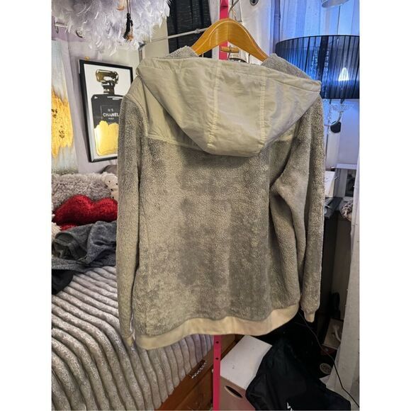 The North Face OSO Osito Purple Hooded Jacket xxl/2xl plus sized - Picture 6 of 8